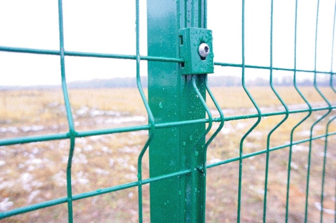 Забор из сварной сетки оцинкованный с ПВХ покрытием