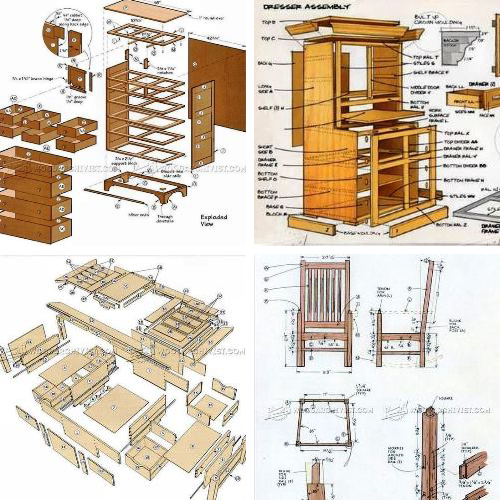 Чертежи мебели