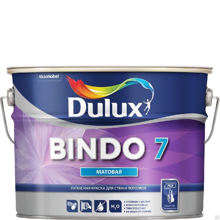 DULUX Bindo 7 BW матовая