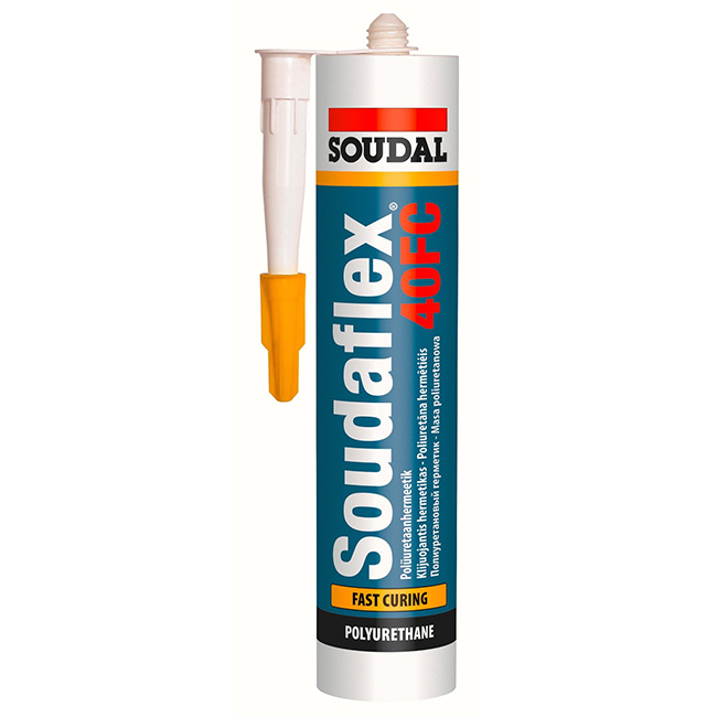 Soudal Soudaflex 40 FC белый 310 мл — для дверного проема