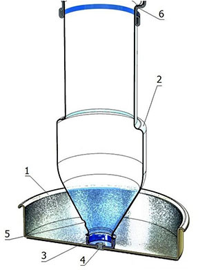 Вариант самодельной поилки