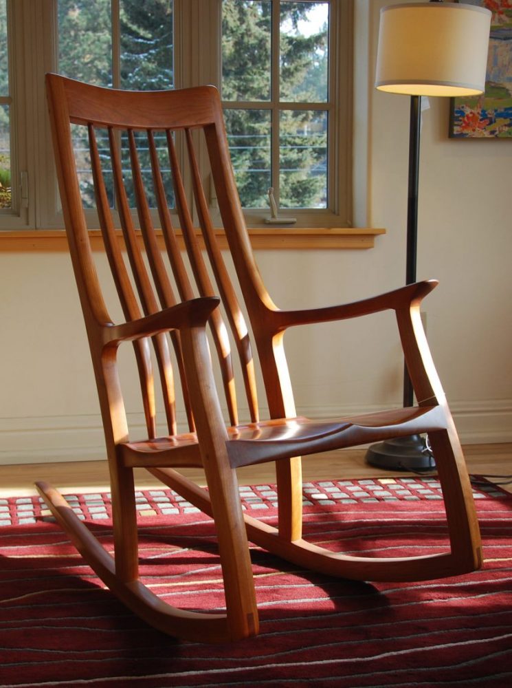 cherry-rocking-chair