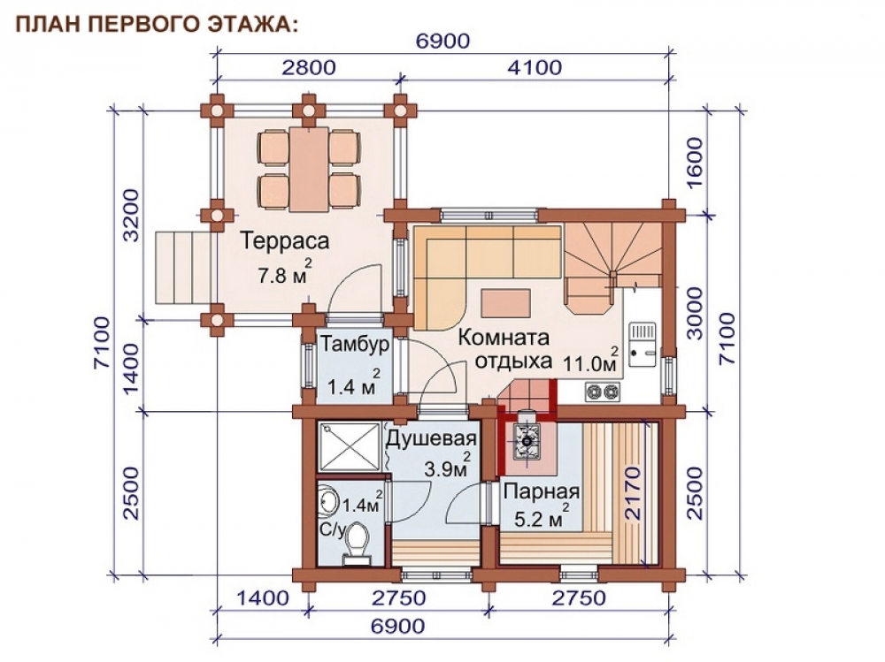 дом баня проекты