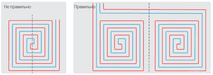 укладка труб через деформационные швы