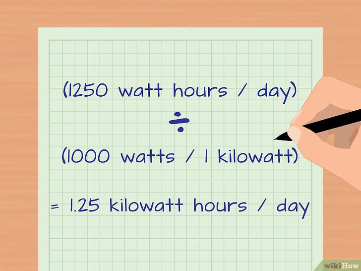 Изображение с названием Calculate Kilowatt Hours Step 3