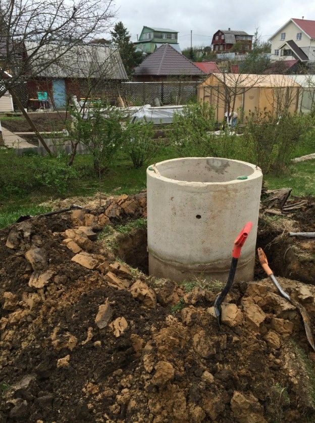 Выкапываем траншею глубже уровня промерзания грунта