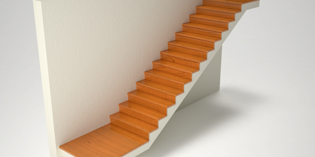 Прямая одномаршевая лестница — Строительные калькуляторы онлайн