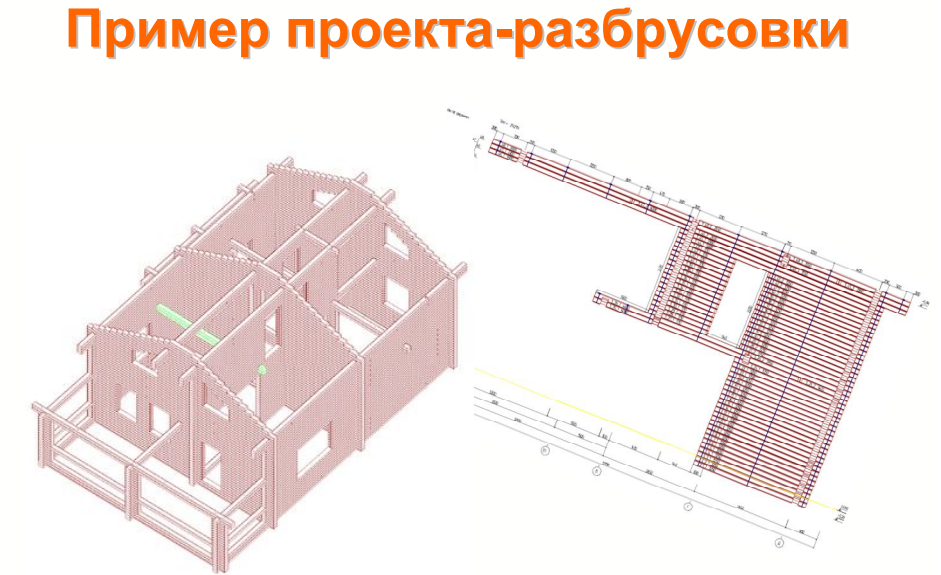 Пример проекта разбрусовки